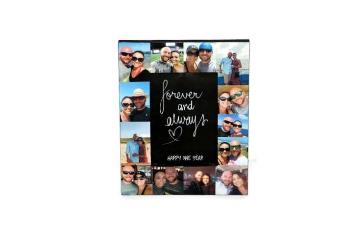 1 year Anniversary Picture Frame | Collage Frame | Forever ...