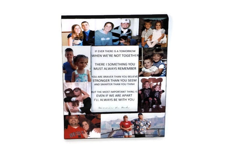 Boyfriend Best Friend Picture Frame Collage Photo Frame College Roomies Off to College Maid of Honor Sister Best Bud Mom Dad Mum Grandmother