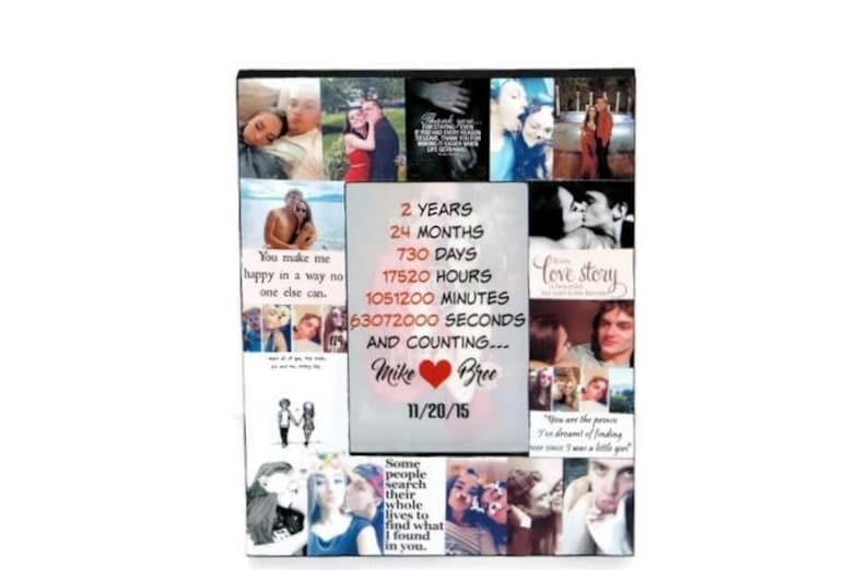 Anniversary Gift For Him 1 Yr 12 Mo 365 Days Anniversary Picture Frame Boyfriend Gift Girlfriend Gift Gift For Her One Year Celebration Picture Frames Portraits Frames Zpantofi Ro