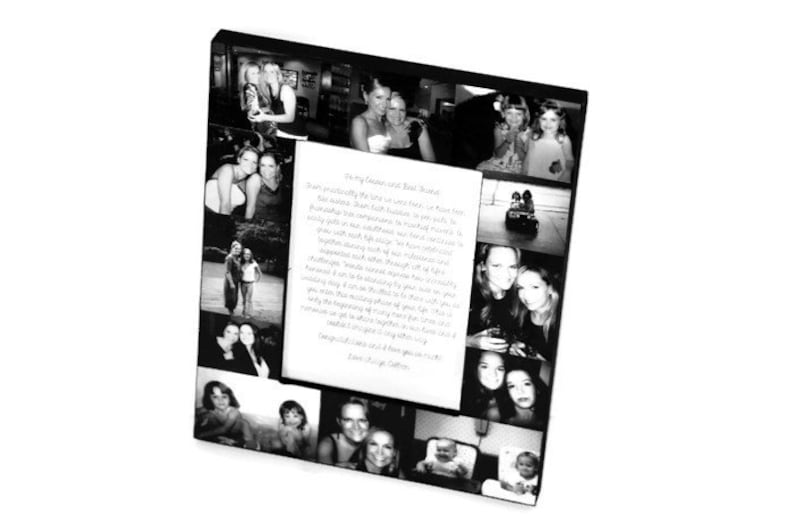 Boyfriend Girlfriend Best Friend Picture Frame Collage Photo Etsy