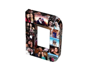Personalized Photo Letter Collage, Custom 3D Monogram