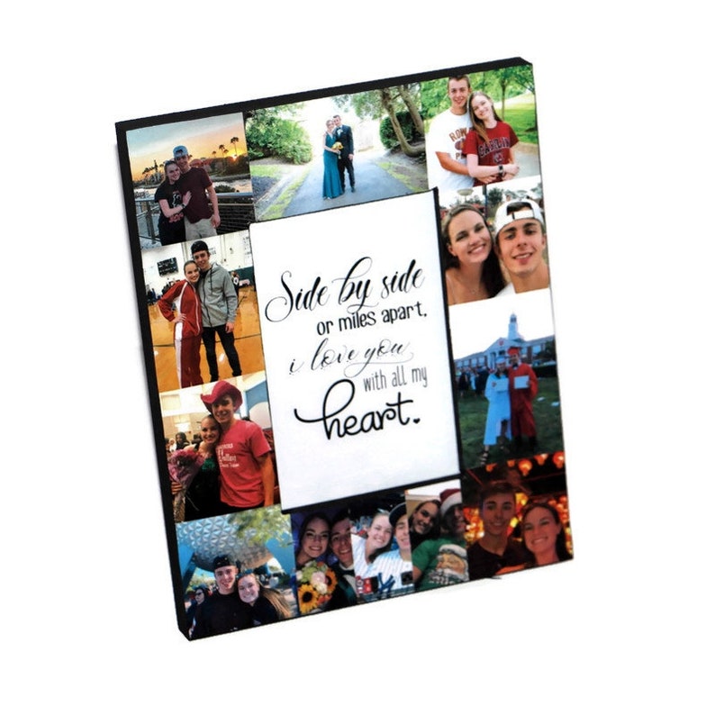 Going off to college gift for Boyfriend To my boyfriend as you leave for college side by side or miles apart I love you with all my heart