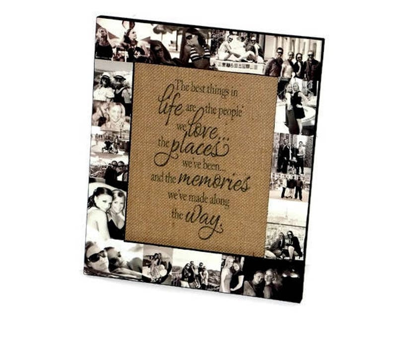 Best Friend Frame best friend gift. Picture Frame Collage Etsy