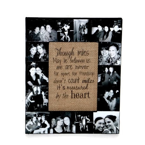 Best Friend Picture Frame Picture Frame Collage Girlfriend Etsy