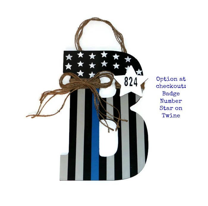 Blue Lives Matter Flag Aka Police Thin Blue Line Flag, Waving In The Breeze In Support Of Police Image382090648