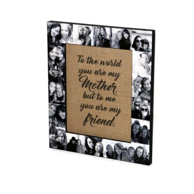 Mother/'s Day Gift Mother Daughter Mothers Day Frame To the World you are my Mother but to me you are also my friend Gift for Mom