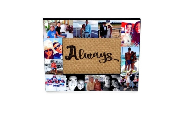 Boyfriend Couple Always Picture Frame Photo Frame Collage Etsy