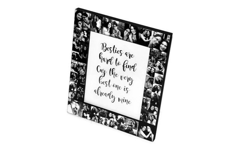 Best friend Gift Picture Frame Collage Photo Frame Etsy