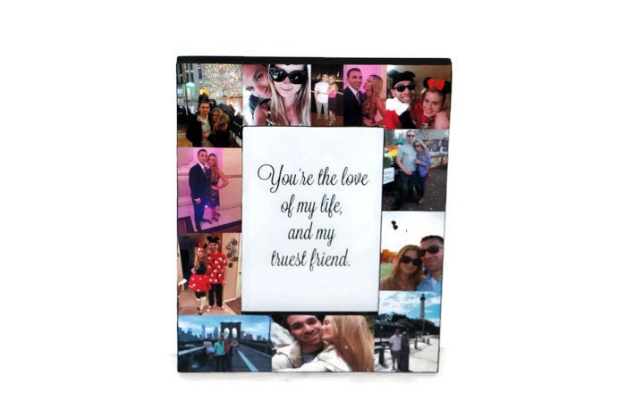 I Love You To The Moon And Back Frame Collage Picture Photo I Love You To The Moon And Back Frame Collage Picture Photo College Sibling Boyfriend Girlfriend Nephew Niece Child Unique Gift