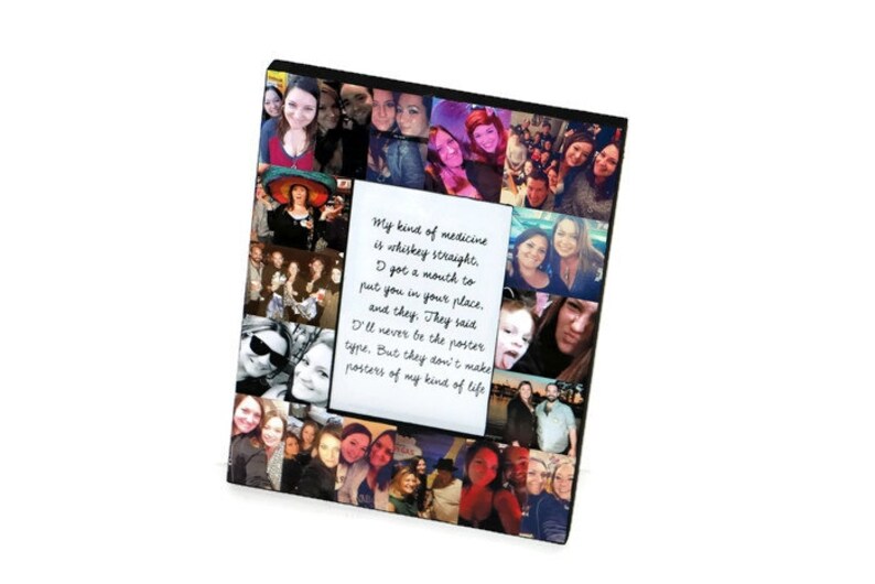 Best Friend Picture Frame Picture Frame Collage Girlfriend Etsy