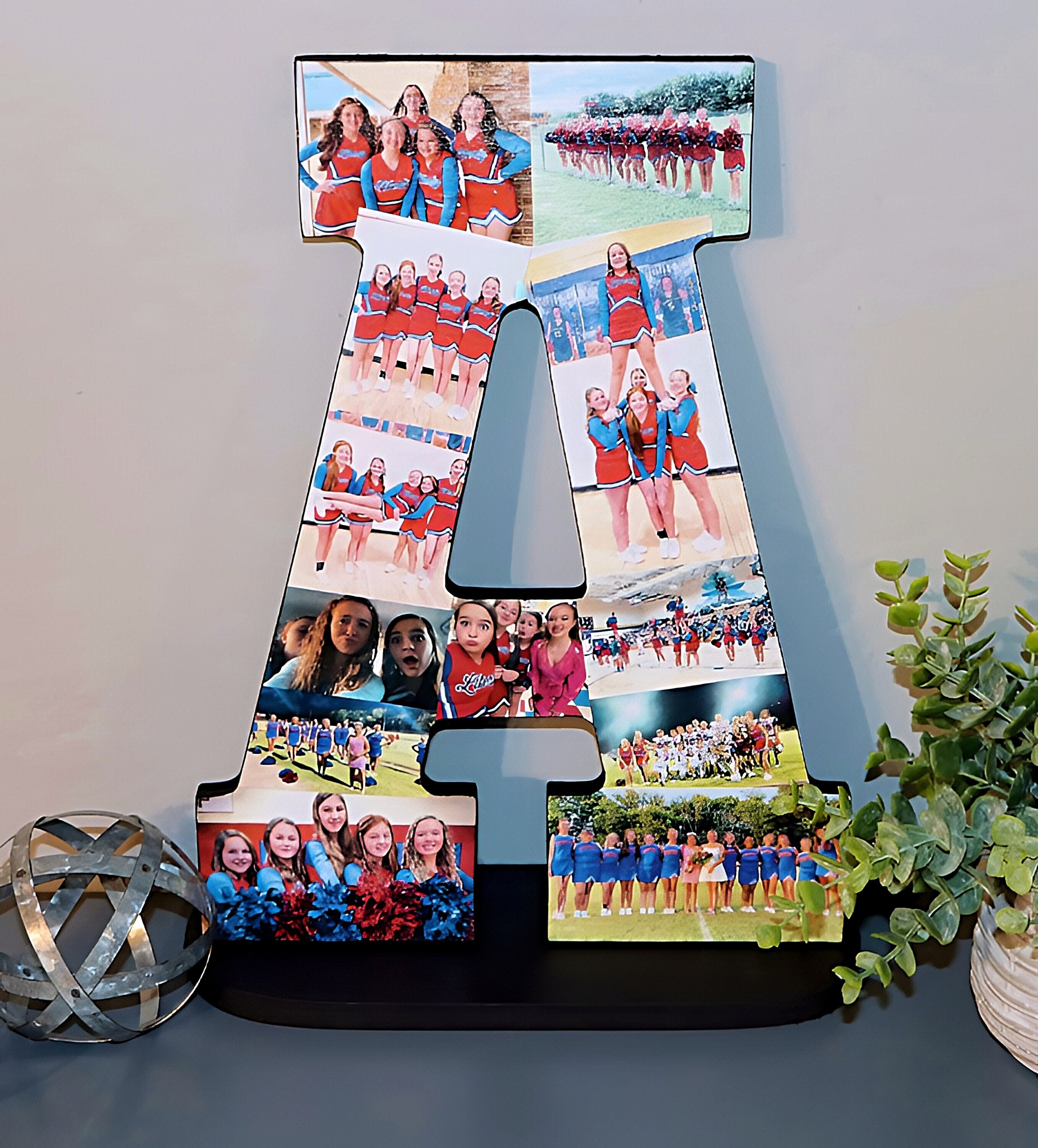 Wooden Letter Picture Collage - Etsy