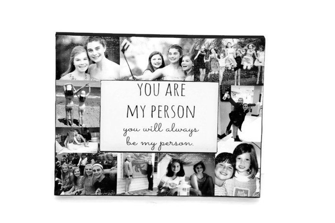 Boyfriend Best Friend Picture Frame Collage Photo Frame College Roomie