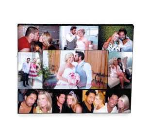 Valentines Day Picture Frame Collage Photo Frame Valentines Day gift, Valentines gift for him her I love you To my Bride, To my husband