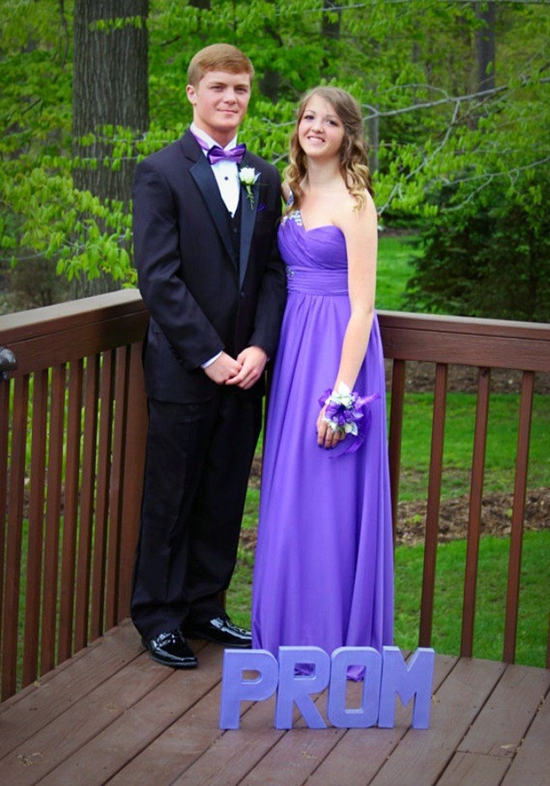 Prom Prop Hand Painted Letters Decoration for Prom Photos 2018 - Etsy
