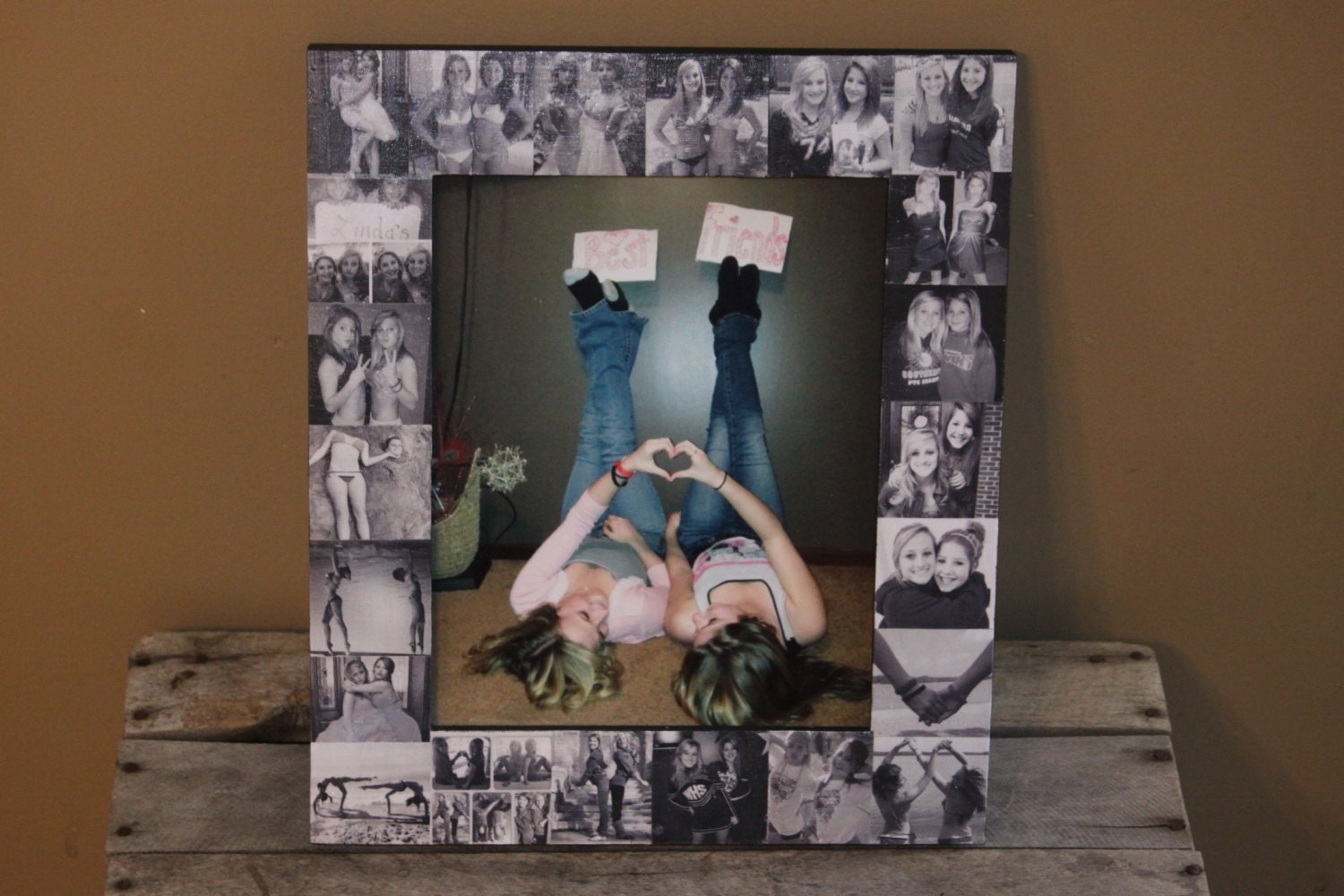 Sister Photo Collage Canvas, Sister Gift, Personalized Gift For