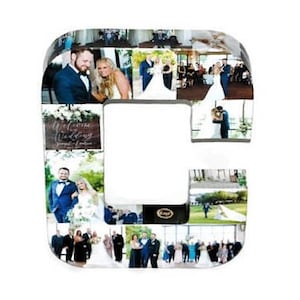 Custom Photo Collage Letter, Custom Photo Display, Personal Photo Collage, Letters, Personal Collage, Photo Collage, Custom Photo Letters