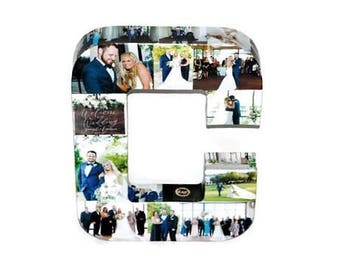 Custom Photo Collage Letter, Custom Photo Display, Personal Photo Collage, Letters, Personal Collage, Photo Collage, Custom Photo Letters