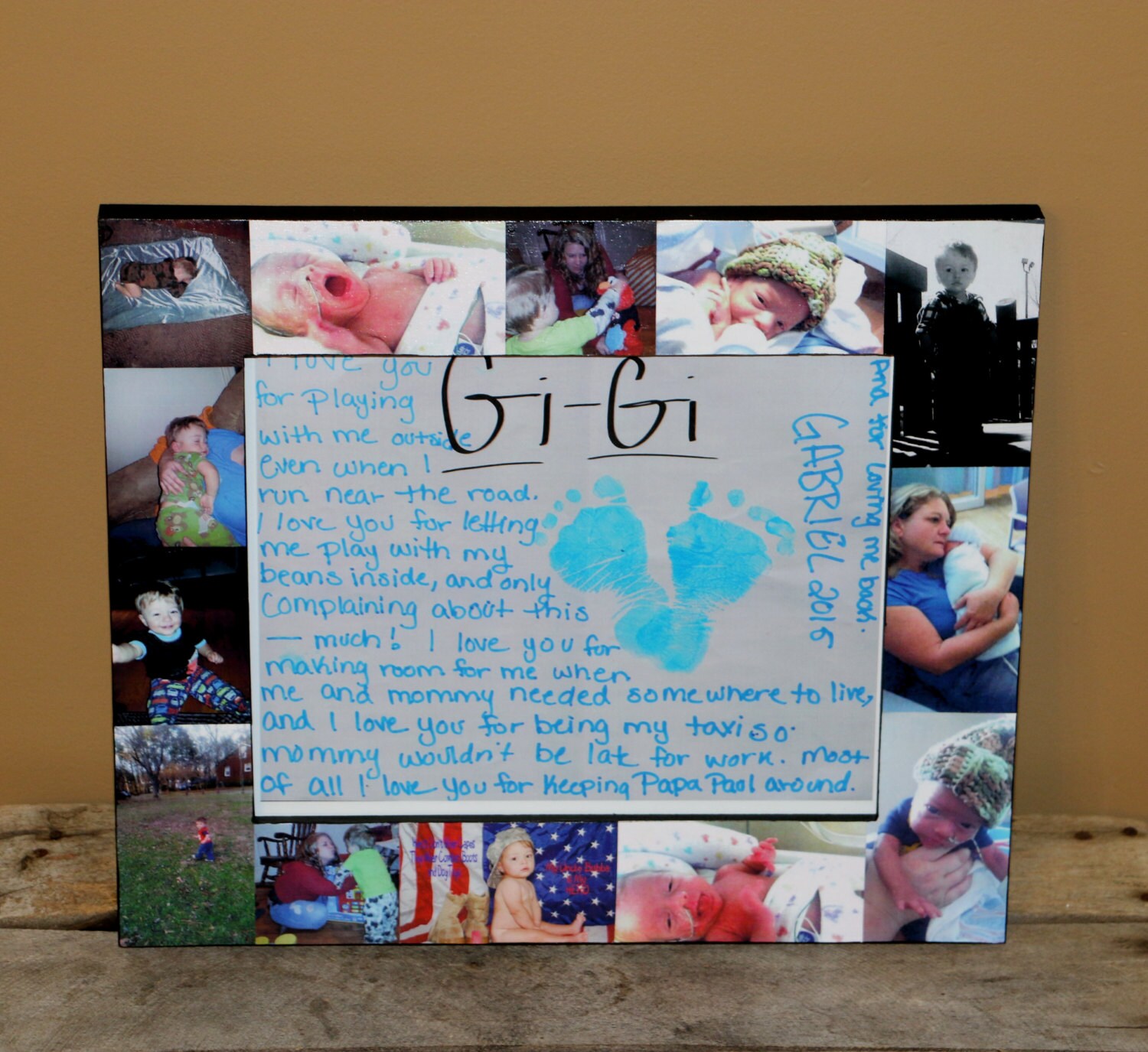 Personalized Fathers Day Gift Sister Bridesmaid Picture Frame Custom Personalized Fathers Day Gift Sister Bridesmaid Picture Frame Custom Collage Mamaw Mama Ona Meme Nana Grandma Gigi Pa 8x8 4x6 5x7 8x10