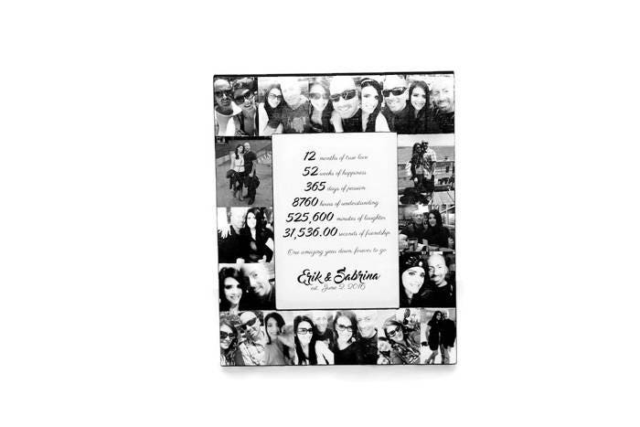 1 Yr 12 Mo 365 Days Anniversary Picture Frame Collage Etsy 1 Yr 12 Mo 365 Days Anniversary Picture Frame Collage Etsy