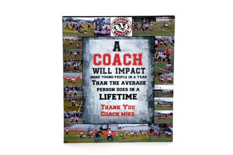 A coach will Impact your life Thank you coach gift Coaches Etsy
