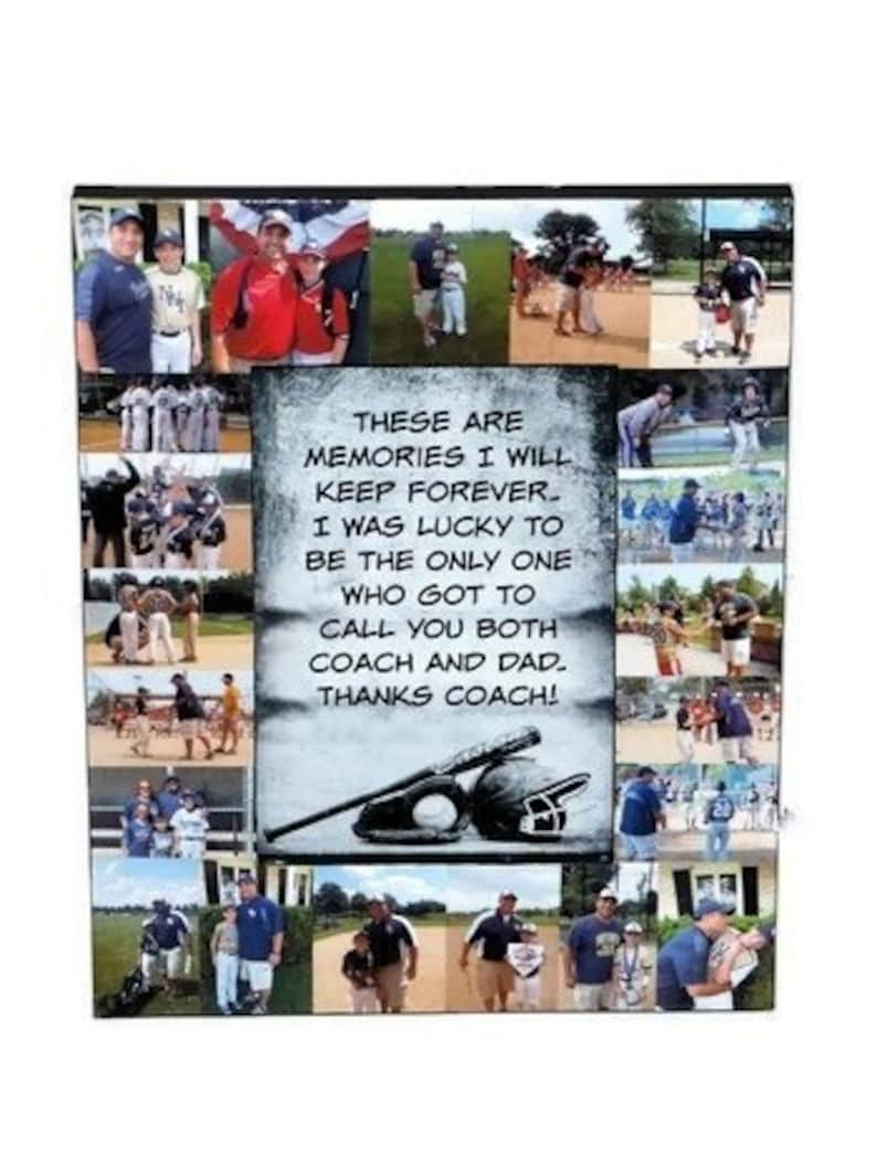 Best Coach Dad Gift Greatest Dad Picture Frame Thank you Etsy.de
