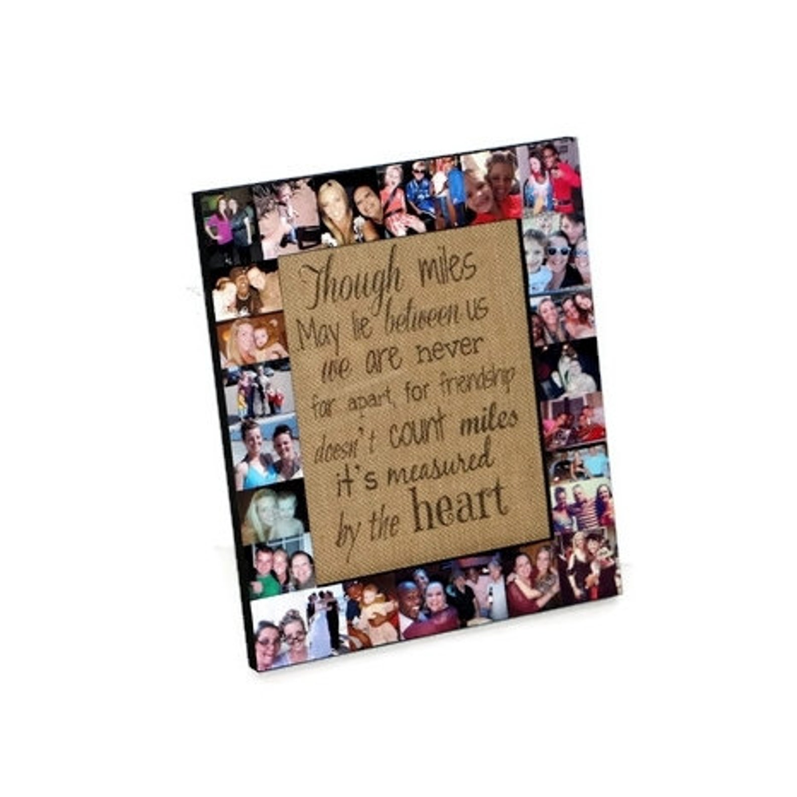 Best friend Gift Picture Frame Collage Photo Frame Etsy