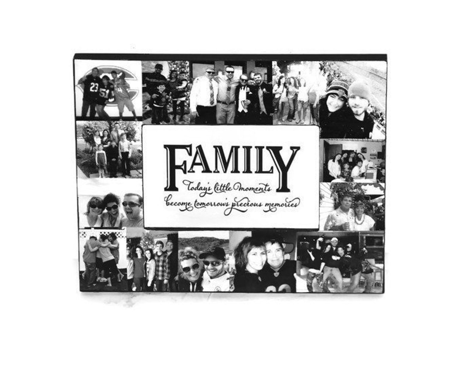 Family Picture Frame Collage Photo Frame Gifts for Her Fathers Etsy