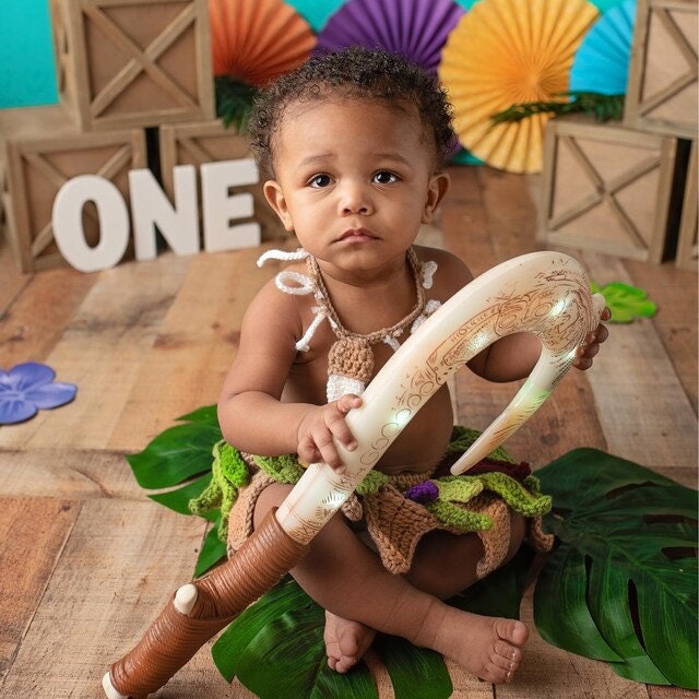 Handmade Crochet Maui Costume: Baby Moana Photo Prop Outfit - Etsy