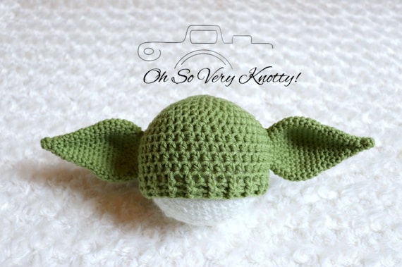 Bedenk wet van mening zijn Baby Yoda Star Wars Inspired Newborn Baby Hat Photo Prop - Etsy