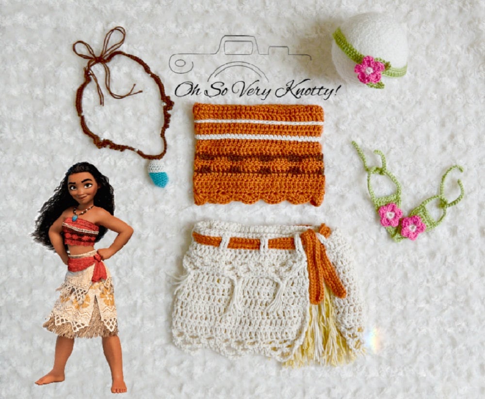 Crochet Moana Outfit for Sale in Dallas, TX - OfferUp