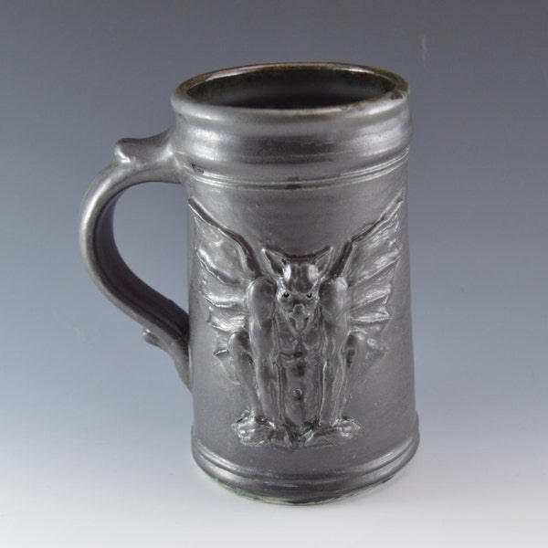 Gargoyle Dragon winged Monster handled mug