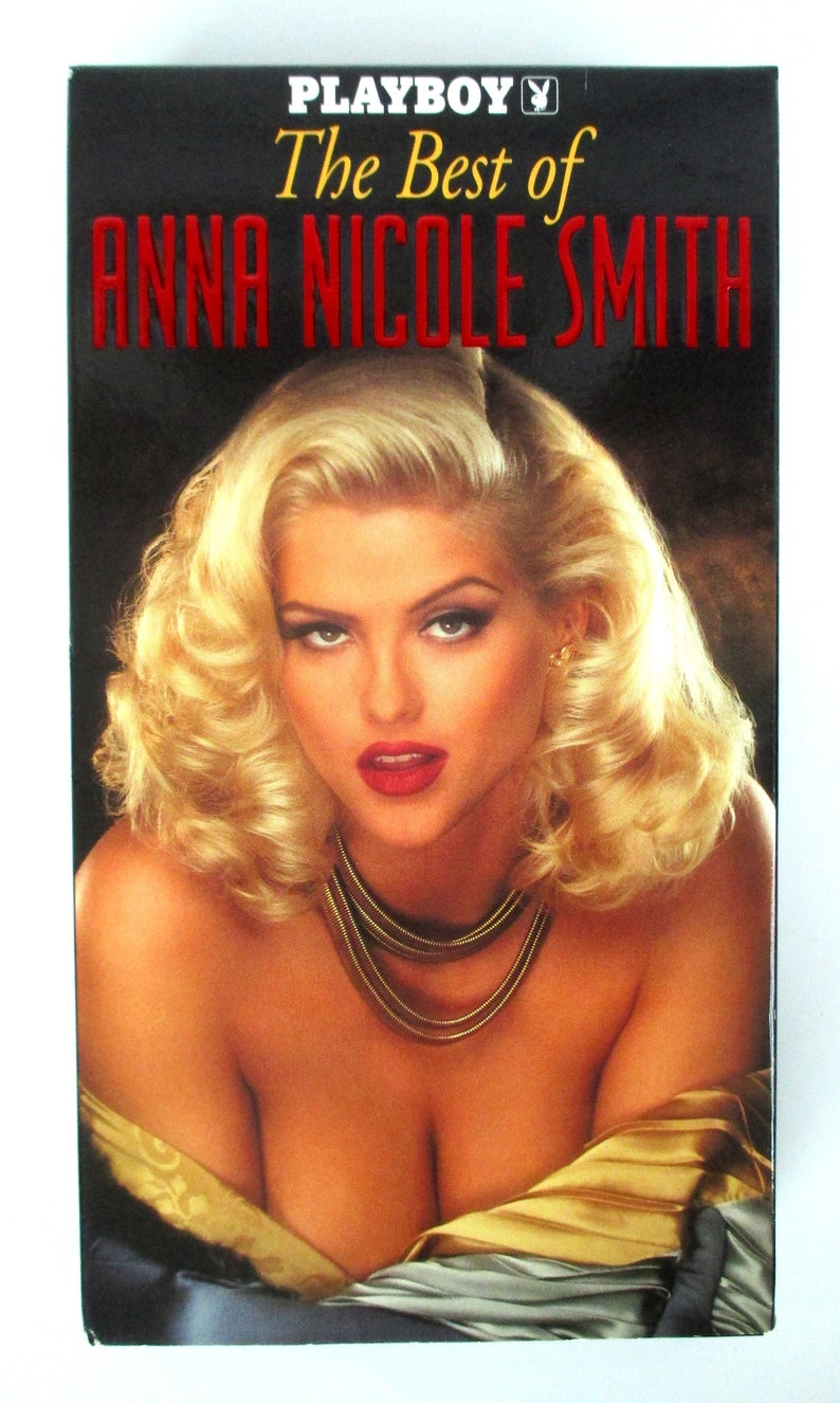 Playboy The Best of Anna Nicole Smith 1995 VHS Tape Etsy