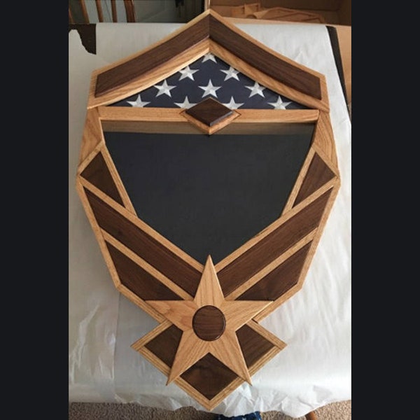 Msgt Shadow Box Etsy