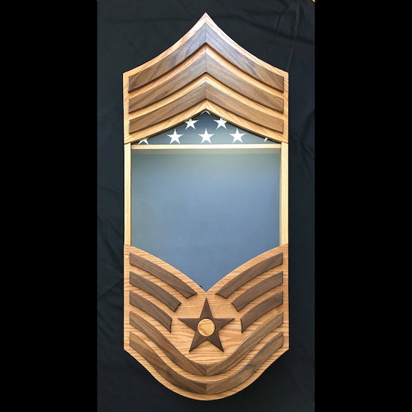 Chief Master Sergeant Air Force Wood Etsy