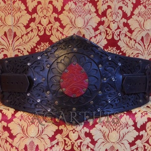 Leather belt &quot;Draug&quot;