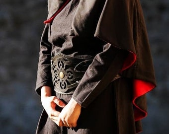 Leather Belt "Beltane Deluxe" unisex Pagan Larp Medieval Event