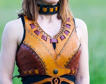 Female corset/top &quot;Dorne&quot; Larp Pagan Fantasy Event