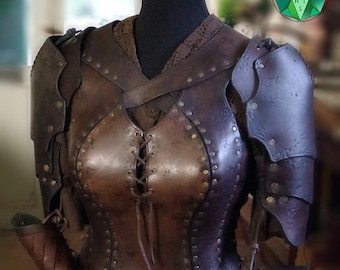 Female armor/corset &quot;Cybele full set&quot;  Larp armor Original Cosplay Costume