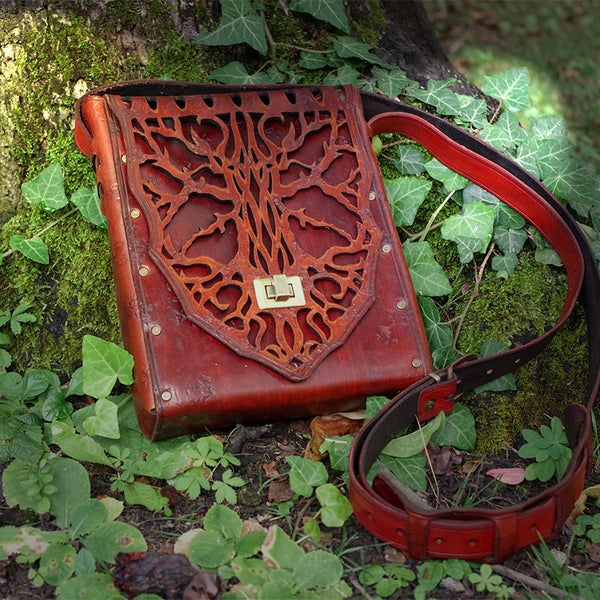 Shoulder bag "Oak" Fantasy Pagan Original