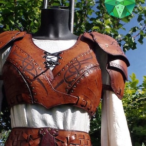 Female viking armor/corset &quot;Sif full set&quot; - Larp Costume Original Character