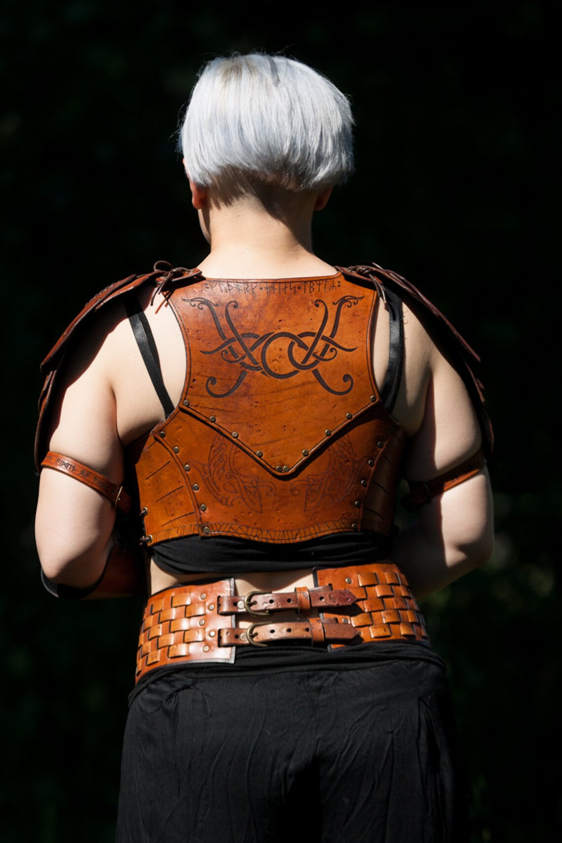 Female viking armor/corset Sif full set Larp | Etsy