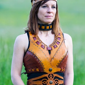 Woman Belt Beltane Larp, pagan, original cosplay image 6