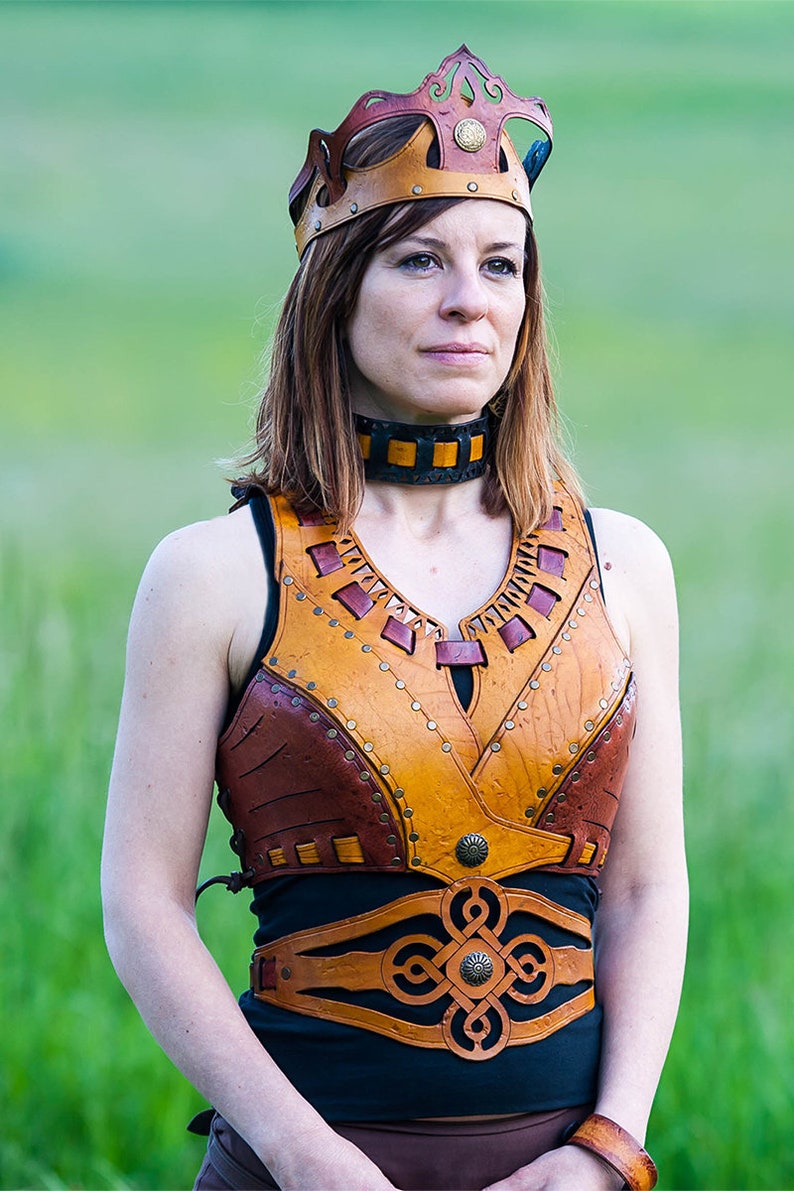 Woman Belt Beltane Larp, pagan, original cosplay image 6