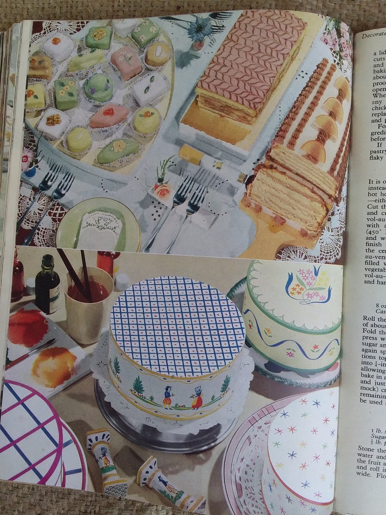 Good Housekeeping Picture Recipe Book 1940's Hardcover Etsy Australia