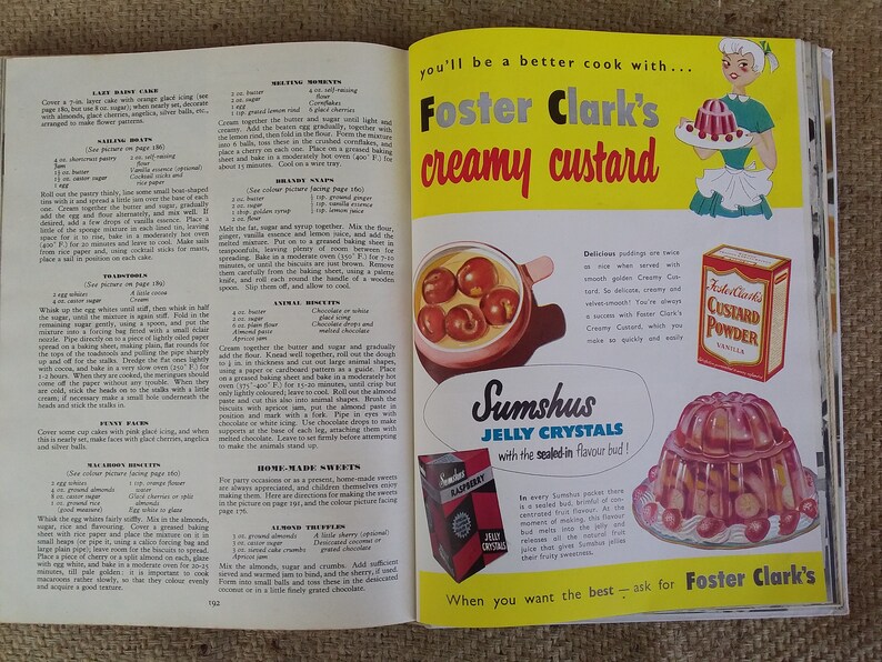 Good Housekeeping Picture Recipe Book 1940's Hardcover Etsy Australia