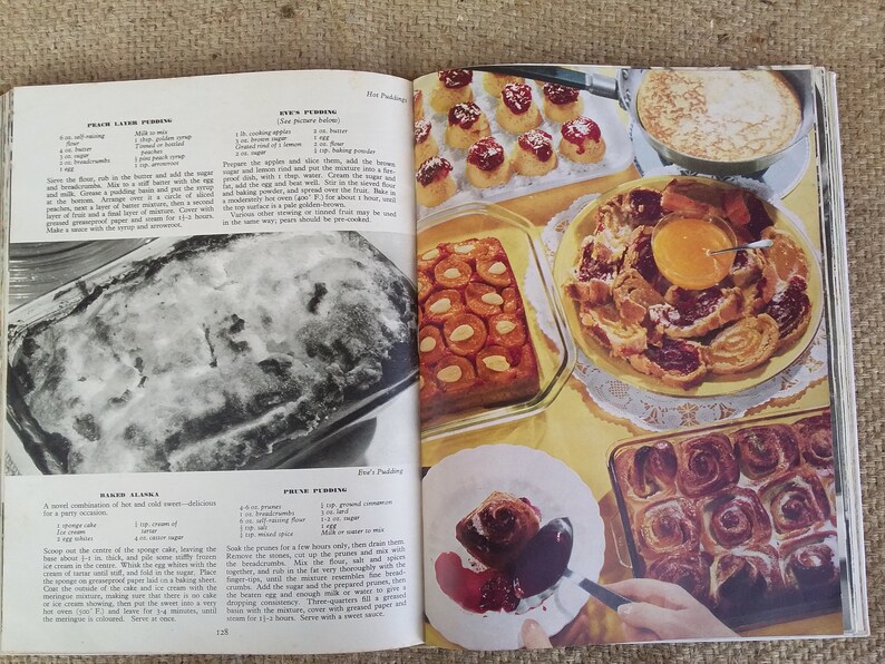 Good Housekeeping Picture Recipe Book 1940's Hardcover Etsy Australia