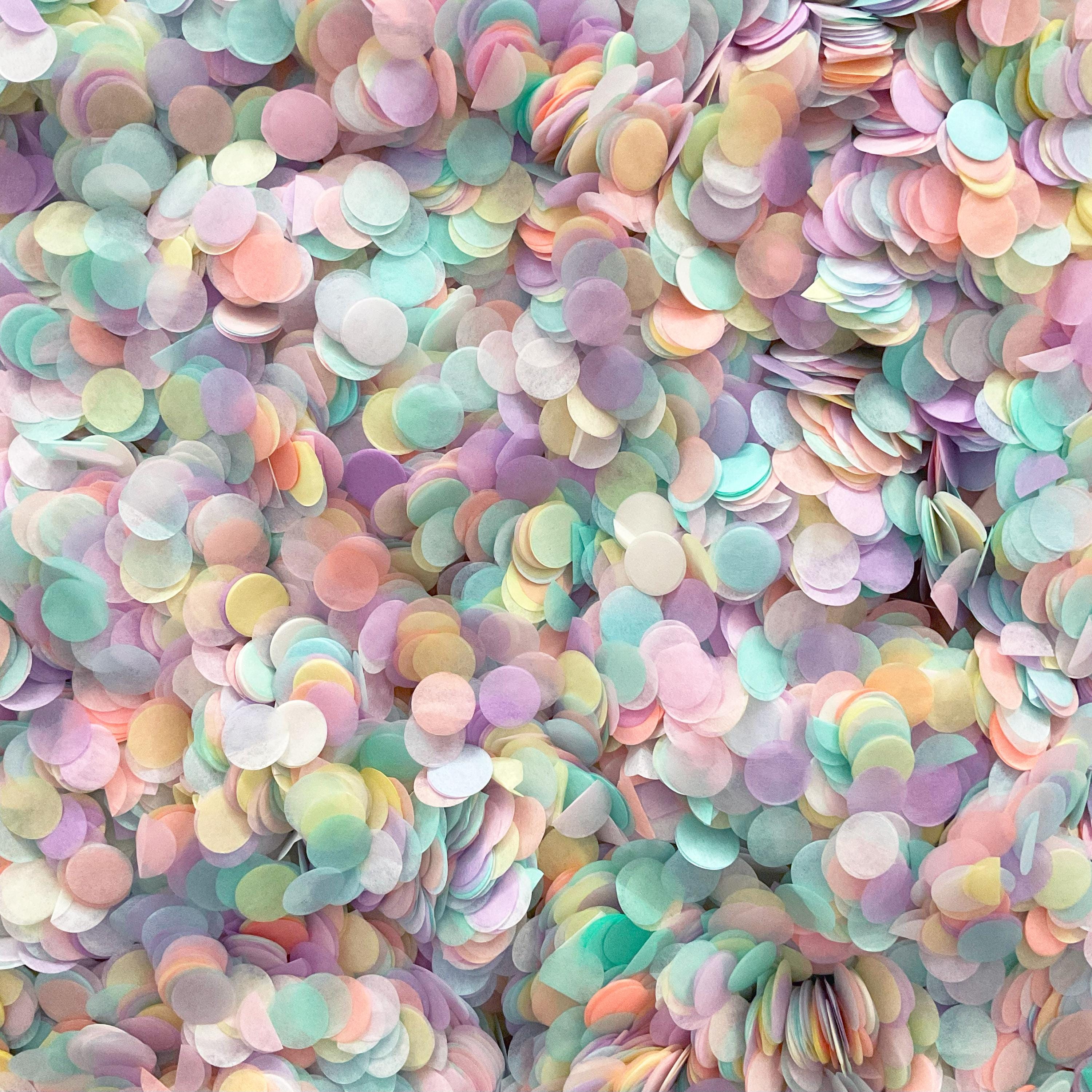 12 000 Confettis Cœurs Biodégradables - Multicolores Pour Mariage, Anniversaire, Saint-Valentin - 100 G
