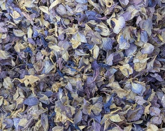 Biodegradable Wedding Confetti | Purple, Blue & Ivory | Eco-Friendly Dried Wildflower Petals | Rustic Vintage Weddings