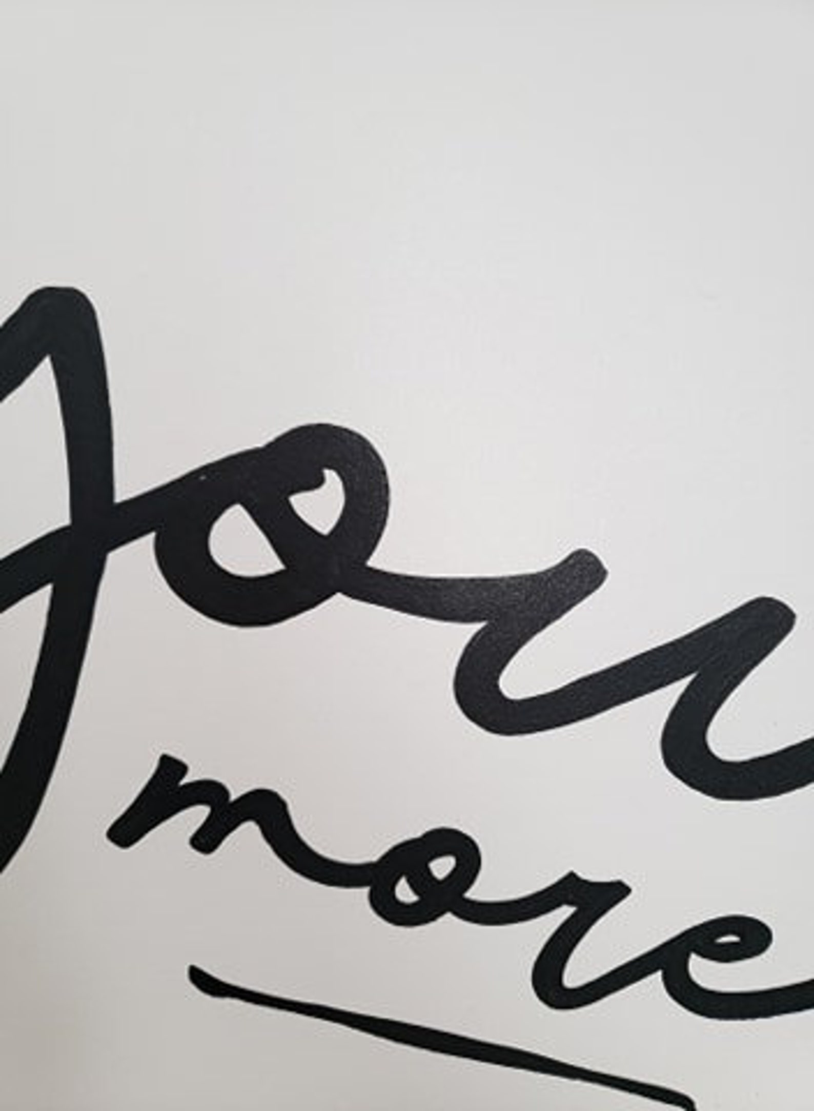 Love You More / decoración de la pared del dormitorio | Etsy