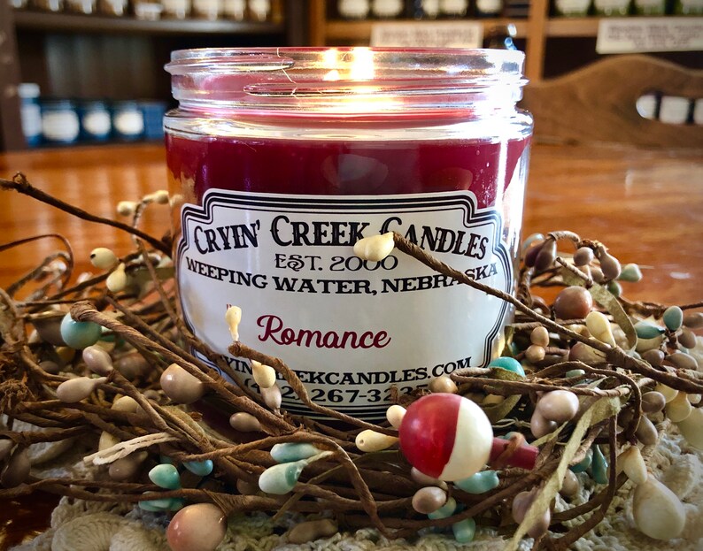 Cryin' Creek Candles Wooden Wick Large Etsy